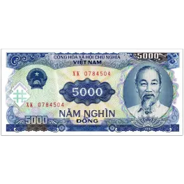 năm nghìn 五千越南盾