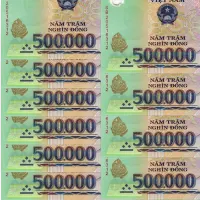 năm triệu 五百万越南盾