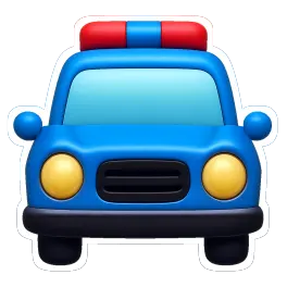 xe cảnh sát 警车