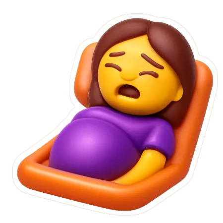 sinh con 生孩子