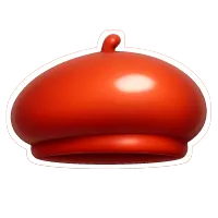 mũ beret 贝雷帽