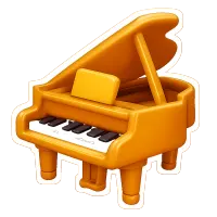 đàn piano 钢琴