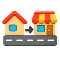 giáp mặt đường 临街