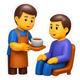 phục vụ 侍候