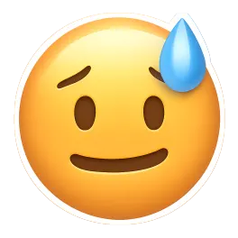 cười gượng 苦笑