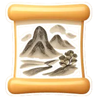 tranh thủy mặc 国画