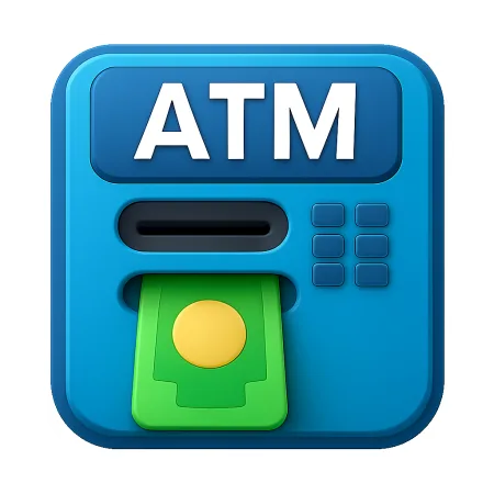 máy ATM 取款机