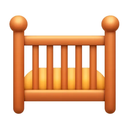 cũi em bé 婴儿床