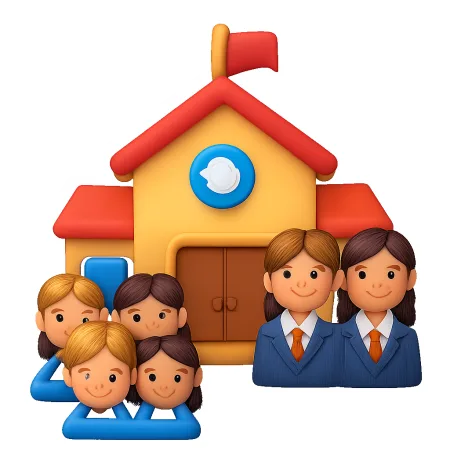 trường phổ thông 中小学