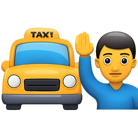 bắt taxi 打车