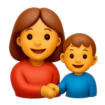 mẹ con 母子