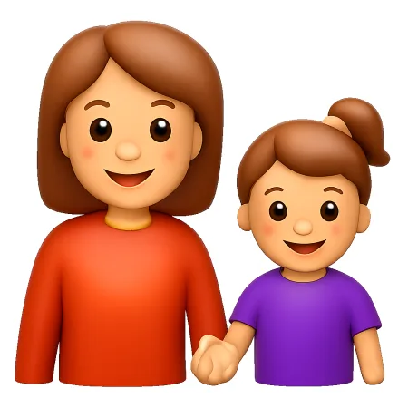 mẹ và con gái 母女