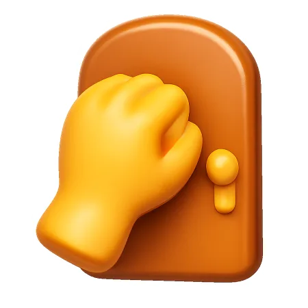 gõ cửa 敲门