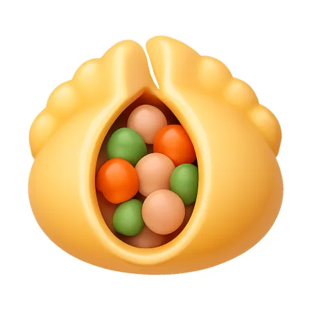 nhân (bánh) 馅儿