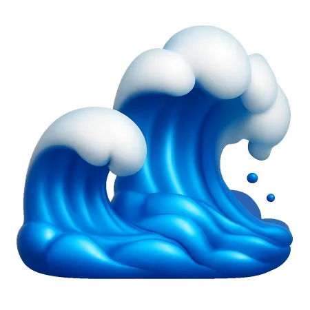 sóng cuồn cuộn 波涛汹涌