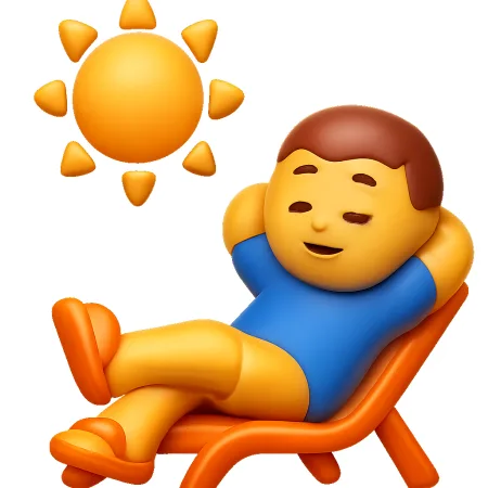 tắm nắng 晒太阳