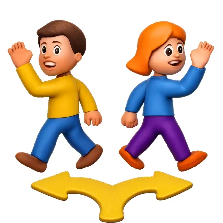 mỗi người một ngả 各奔前程