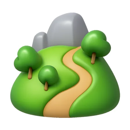 đồi núi 山冈