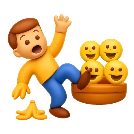 làm trò cười 闹笑话