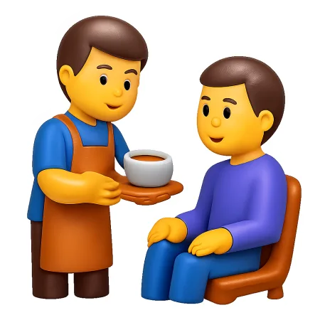 phục vụ 侍候