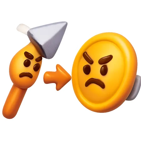 tự mâu thuẫn với mình 自相矛盾
