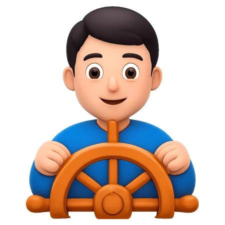 người cầm lái 舵手