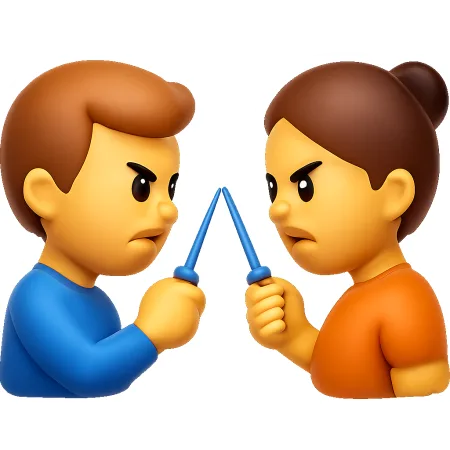 đối đầu gay gắt 针锋相对