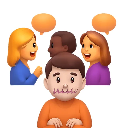 không nói một lời 一言不发