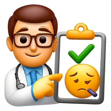 chẩn đoán xác định 确诊