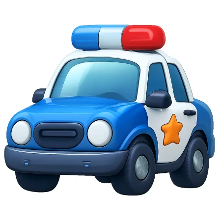xe cảnh sát 警车