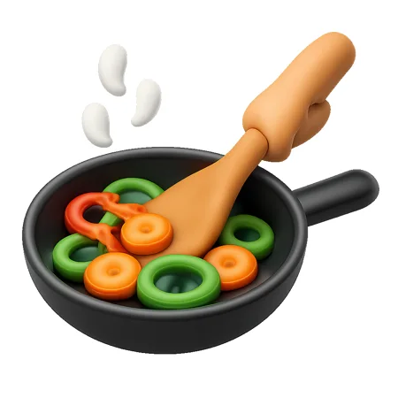 xào 炒